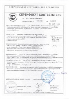 2020.02.06 Ярцево - Приложение 2 к сертификату изделия системы водосточной.