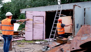 Демонтаж гаражей в Ярцево, цена от 1743 руб. – услуги под ключ от 2Землекопа-Рцв
